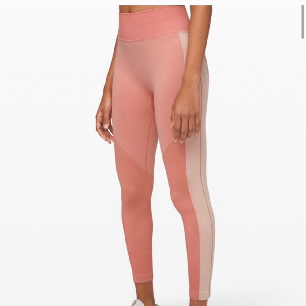 Lululemon Ebb to Train Tight *Abstract copper clay
